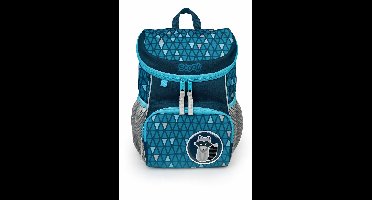 Scooli - Mini Ricki Racoon - Rugzak 20x13x29 cm - Blauw