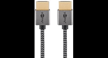 Goobay Plus HDMI kabel | Slimline | HDMI2.1 (8K 60Hz + HDR) | 0,50 meter