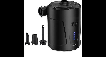 Benelux Select Luchtpomp – Luchtpomp Elektrisch – Luchtpompen – Auto Stop & Digitale Meter – Veelzijdig Gebruik - 25 x 12 x 15 cm