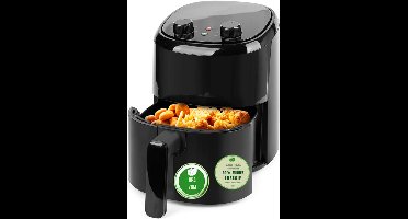 RVV® Mini airfryer - Airfryer - Airfryer klein - Zwart - 28cm x 22cm x 29cm