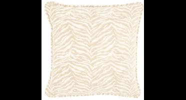 sierkussen By-Boo tigra beige 50/50