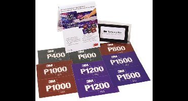 3M Flexible Abrasive Hookit Handpads 140x171mm P1200 - 25 St.