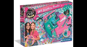 Clementoni - BFF Jewels - Creatieve Sieradenstudio voor Kinderen - Armbanden en Kettingen Maken - Vanaf 7 Jaar