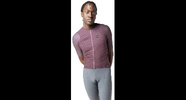 Tactic Signature Korte Mouw Wielertrui Paars S Man,Vrouw