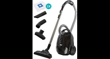 Tomado TVC3003B - Krachtige stofzuiger met zak - Extra stil - HEPA 13 filter - Snoerlengte 9 meter - Zwart