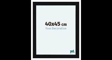 Your Decoration - Fotolijst 40x45 cm - MDF - Zwart Hoogglans - Como
