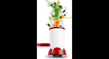RVV® Mixer staafmixer - Mixer - Mixer handmixer - Wit and Rood - ‎34cm x 13cm x 13cm
