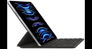 Apple Smart Folio Keyboard voor de Apple iPad Air 11 inch (2025) M3 / (2024) M2 / Air 5 (2022) / Air 4 (2020) / Pro 11 (18/20/21/22) - OEKRAÏNE - Zwart