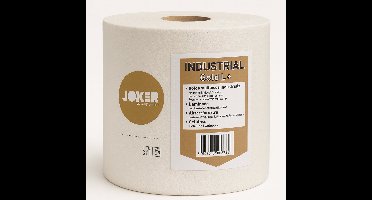 Industriële poetspapierrollen Joker Industrial Gold XL+ – 2 rollen – Extra absorberend & gelamineerd