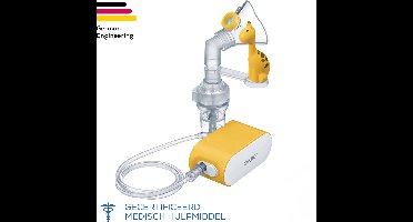 Beurer IH 58 Kids Aerosoltoestel kinderen - Vernevelaar - Inhalator voor Baby’s & Kinderen - Persluchttechnologie - Extra Stil & Compact - Incl. Maskers & Accessoire-set - Medisch Apparaat - 5 Jaar Garantie