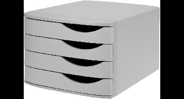 Ladenkastje - Ladeblok Bureau Organizer - Archiefkast -Grijs