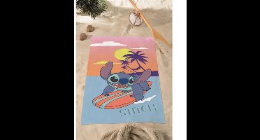 Stitch strandlaken surfing 70 x 140 cm polyester