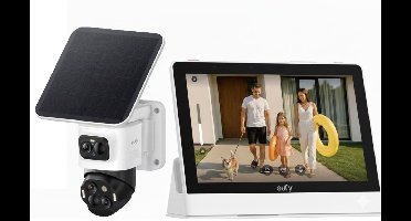 eufy Security eufyCam S4 + eufy E10 Smart Display-Slimme Home Hub