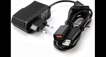 TTGoods - Kinect USB AC-adapter en voedingskabel voor Xbox 360 Kinect Sensor - reserveadapter met EU-stekker