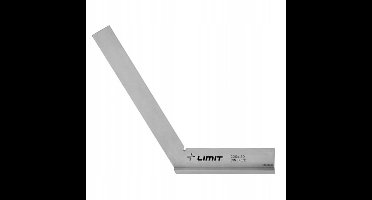 Stalen hoek 200x130mm met voet, 120° hoek, DIN 875/2