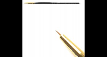 Excellent PRO Nail Art Kwast 3mm - Zwart