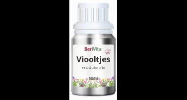 Viooltjes Olie 50ml - Pure Etherische Olie - Maarts Viooltje - Essentiële Olie