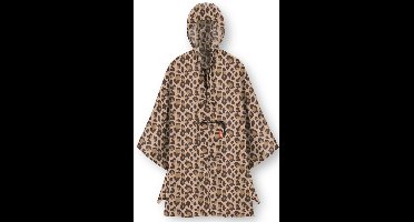 Reisenthel Mini Maxi Poncho Regenponcho - Opvouwbaar - Leo Macchiato Bruin