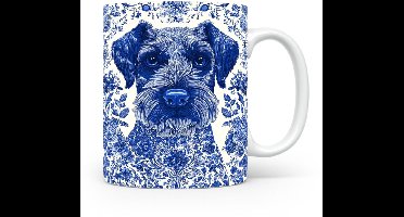 Mok Schnoodle Beker voor koffie of tas voor thee, cadeau voor dierenliefhebbers, moeder, vader, collega, vriend, vriendin, kantoor, opa, oma, hond, kerst, sinterklaas, verjaardag