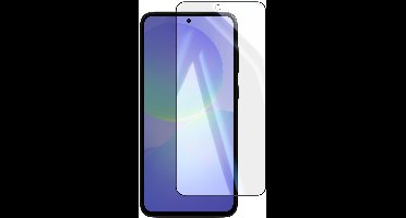Akashi, Verre Trempé pour Geschikt voor Samsung Galaxy A36 Dureté 9H Anti-rayures Total Cover, Zwart