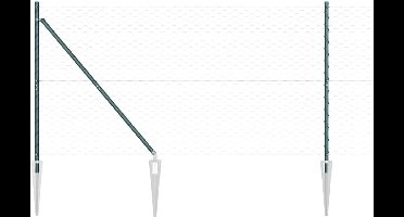 vidaXL - Hekpaal. - Groen