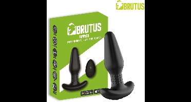 BRUTUS RIMMER Vibrating Buttplug w Rimming Beads | APP