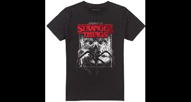 Stranger Things Season 5 - Vecna Mind Flayer Unisex T-shirt - zwart - XL