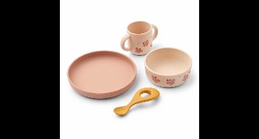 Liewood Kinderservies Set Vivi Butterfly Apple Blossom