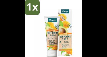 Kneipp - Voetcrème 5‑in‑1 - Verlicht jeuk, hydrateert & herstelt - 75 ml - 1 stuk