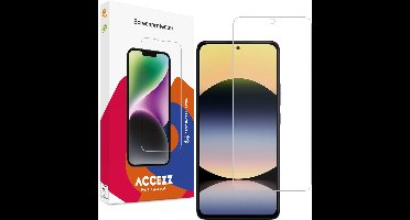 Accezz Screen protector - Geschikt voor Xiaomi Redmi Note 14 (4G) / Xiaomi Redmi Note 14 5G - Gehard Glas Screenprotector