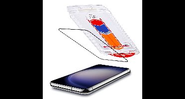 Accezz Screen protector - Geschikt voor Samsung Galaxy S23 - glas screenprotector met anti-dust applicator