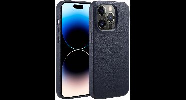 Accezz Leren Hoesje geschikt voor MagSafe - Geschikt voor Apple iPhone 14 Pro