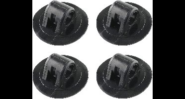 4 Stuks 75Mm Rubber Boot Motor Bevestiging Beugel Gesp voor Kajak en Opblaasbare Boot