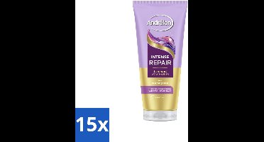 Andrélon – Haarmasker WOW – Intense Repair – 180 ml - Bulkverpakking - 15 stuks