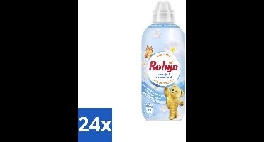 24 x Robijn – Wasverzachter – Jasmijn & Sandelhout – 780 ml - Wasverzachter - Wasverzachter Jasmijn - Wasverzachter Sandelhout - Wasverzachter Voor Kleding - Wasverzachter Voor Linnen