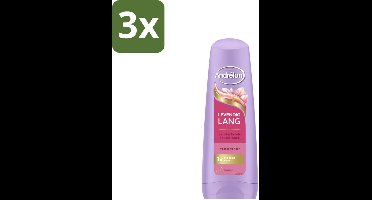 Andrélon – Conditioner – Levendig Lang – 200 ml - Bulkverpakking - 3 stuks