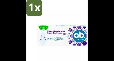 o.b. - Tampons - Extra Protect Super Plus - Betrouwbare Nachtbescherming - 16 tampons - 1 stuk