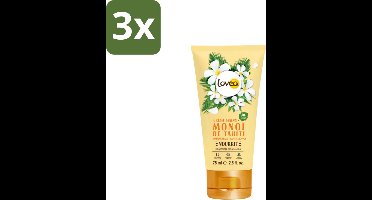 Lovea – Handcrème – Tahiti Monoï – Hydraterend – 75 ml - Bulkverpakking - 3 stuks