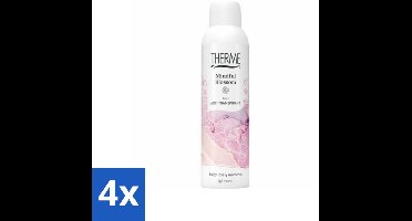 4 x Therme – Anti-Transpirant – Mindful Blossom – 150 ml - Anti-transpirant - Bloesemgeur - Pioenroos - Lentefruit - Cederhout