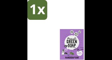 1 x Marcel's Green Soap - Handzeep Bar - Lavendel & Rozemarijn - Zachte verzorging - 90 gr - Handzeep Bar - Natuurlijke Handzeep - Vegan Handzeep - Milieuvriendelijke Handzeep - Lavendel En Rozemarijn