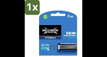 Wilkinson Sword - Navulmesjes - Hydro 5 Skin Protection - Beschermend - 8 mesjes - 1 stuk