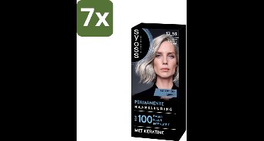 SYOSS - Coloration 12-59 Cool Platinum Blond - Haarverf - Grijsdekking - Vermindert Haarbreuk - Bulkverpakking - 7 stuks