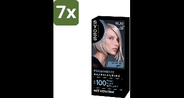 SYOSS - Permanent Coloration 10-55 - Haarverf - Permanente Haarkleuring - Ultra Platina Blond - Grijsdekking - Bulkverpakking - 7 stuks