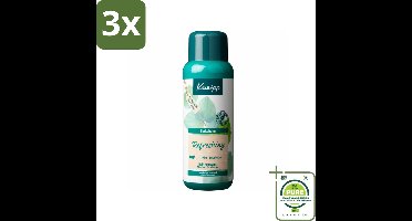 3 x Kneipp - Badschuim - Mint Eucalyptus - Verfrissend - 400 ml - Grootverpakking - Badschuim - Eucalyptus - Munt - Verfrissend - Ontspannend