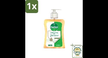 1 x Dettol - Handzeep - Original - Klassieke Hygiëne - 250 ml- Handzeep - Antibacterieel - Hygiëne - Handwas - Huidvriendelijk