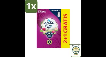 1 x Glade - Touch & Fresh - Relaxing Zen - 10 ml- Geur - Frisheid - Ontspanning - Rust - Badkamer