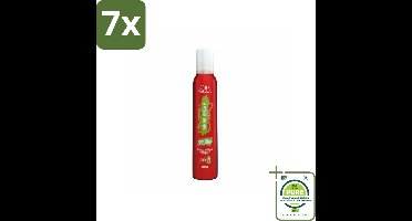 7 x Wella – New Wave Boost – Volumemousse – 200 ml - Grootverpakking - Haarmousse - Volume - Lift - Haarkleur - Haartypen