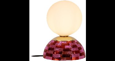 Lucide GLITZER - Tafellamp - Ø 14 cm - 1xG9 - Roze | Essential