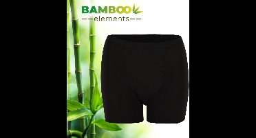 Bamboo Elements - Menstruatie Ondergoed - Hipster - Zwart - Period Underwear - Menstruatieslip - Menstruatiebroekjes - Ondergoed Dames Boxershort