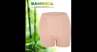 Bamboo Elements - Menstruatie Ondergoed - Hipster - Nude - Period Underwear - Menstruatieslip - Menstruatiebroekjes - Ondergoed Dames Boxershort